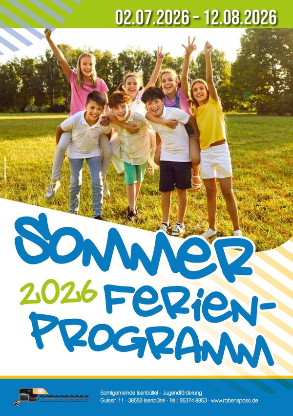Bild vergr&ouml;&szlig;ern: Sommerferienprogramm Deckblatt