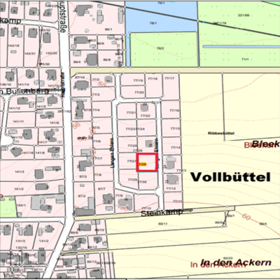 Bild des Lageplans