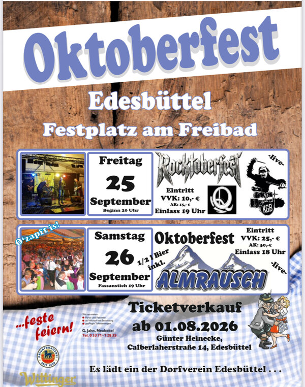 Bild vergr&ouml;&szlig;ern: Plakat fürs Oktoberfest