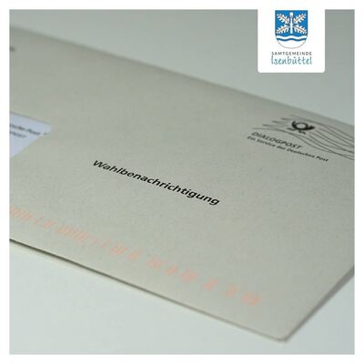 Bild eines Wahlbenachrichtigungsbriefes