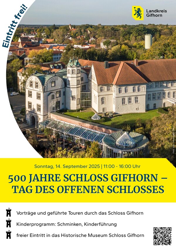 Bild vergr&ouml;&szlig;ern: Plakat - Tag des offenen Schlosses Gifhorn